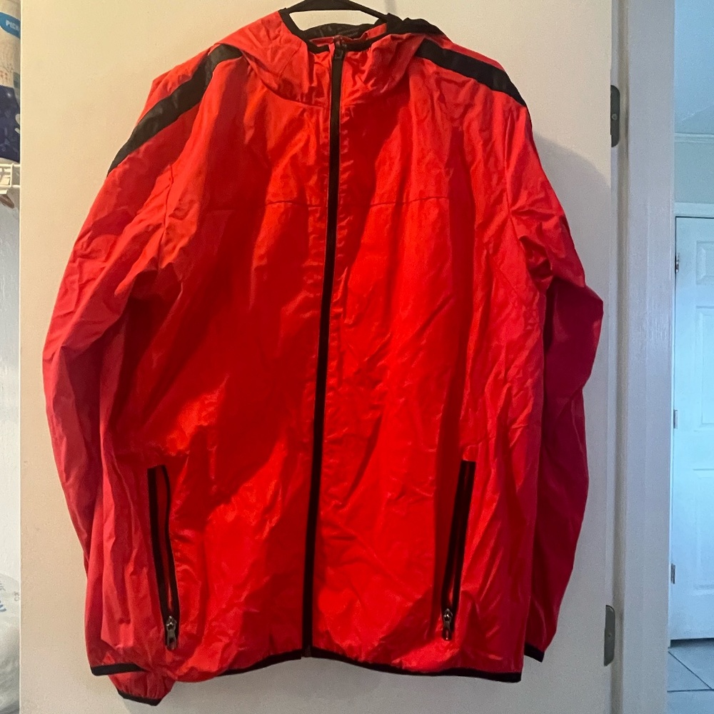 Ralph Lauren Red Rain Coat